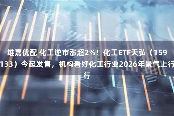 维嘉优配 化工逆市涨超2%！化工ETF天弘（159133）今起发售，机构看好化工行业2026年景气上行
