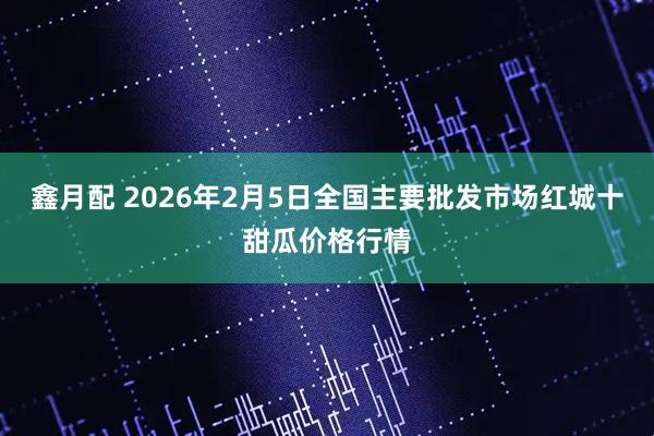 鑫月配 2026年2月5日全国主要批发市场红城十甜瓜价格行情
